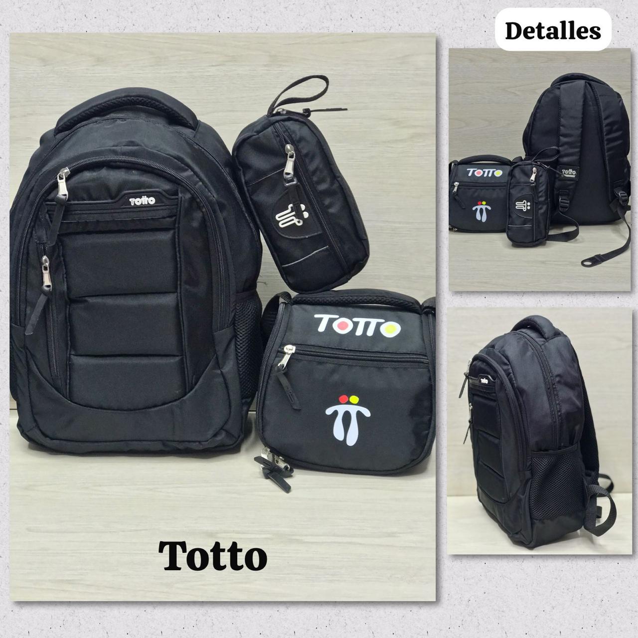 Totto Premium , paga 1 y leva 3 (Compra tu morral y recibe GRATIS la lonchera térmica y la cartuchera)