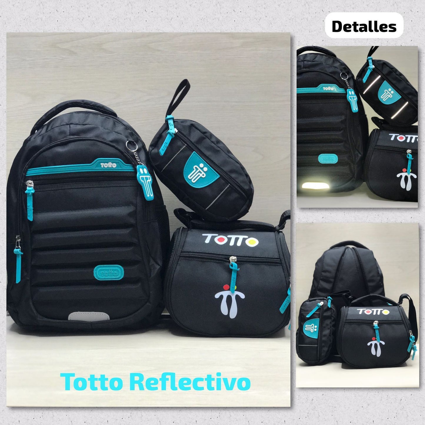 Totto Premium , paga 1 y leva 3 (Compra tu morral y recibe GRATIS la lonchera térmica y la cartuchera)