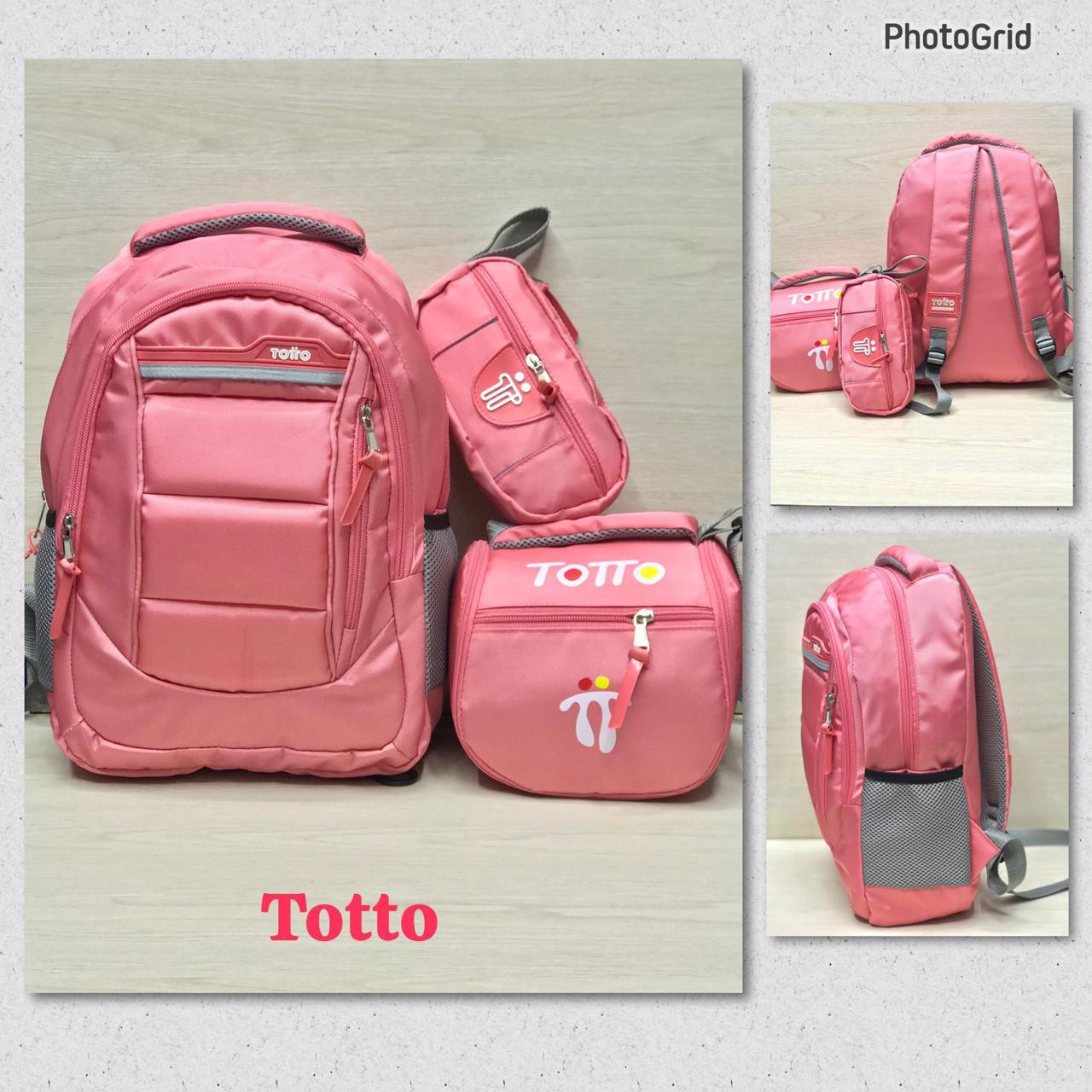 Totto Premium , paga 1 y leva 3 (Compra tu morral y recibe GRATIS la lonchera térmica y la cartuchera)