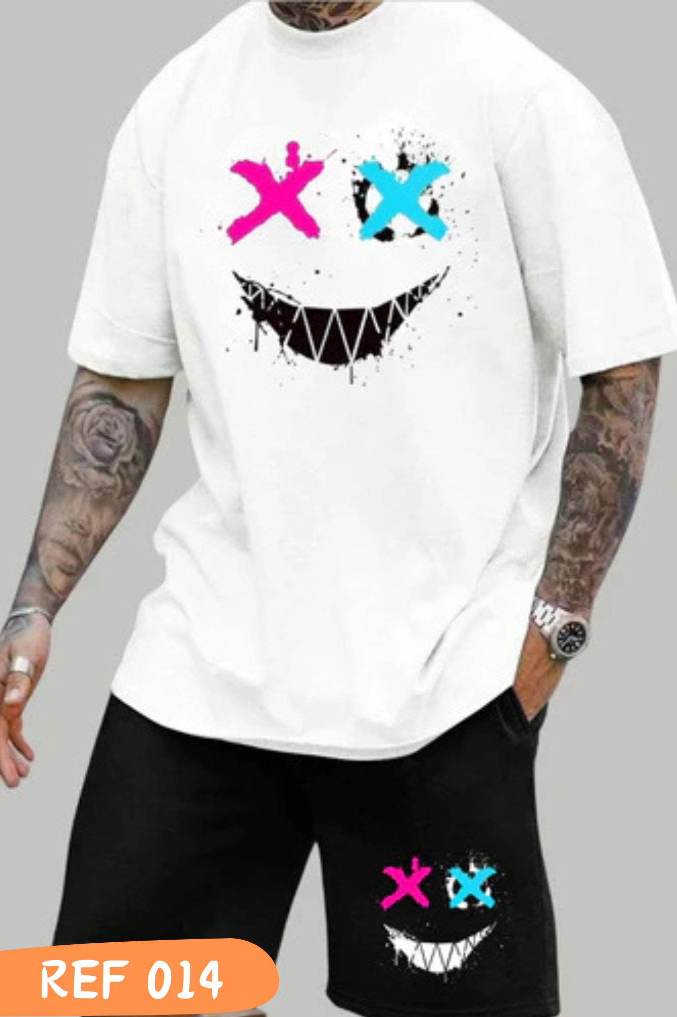 Conjunto camiseta pantaloneta Oversize Premium J7