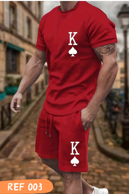 Conjunto camiseta pantaloneta Oversize Premium J7