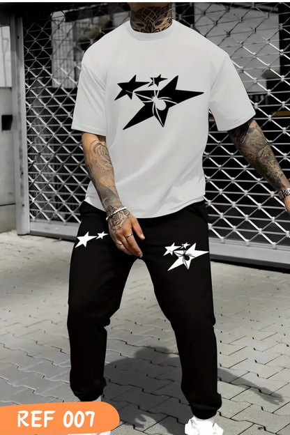 Conjunto camiseta pantaloneta Oversize Premium J7