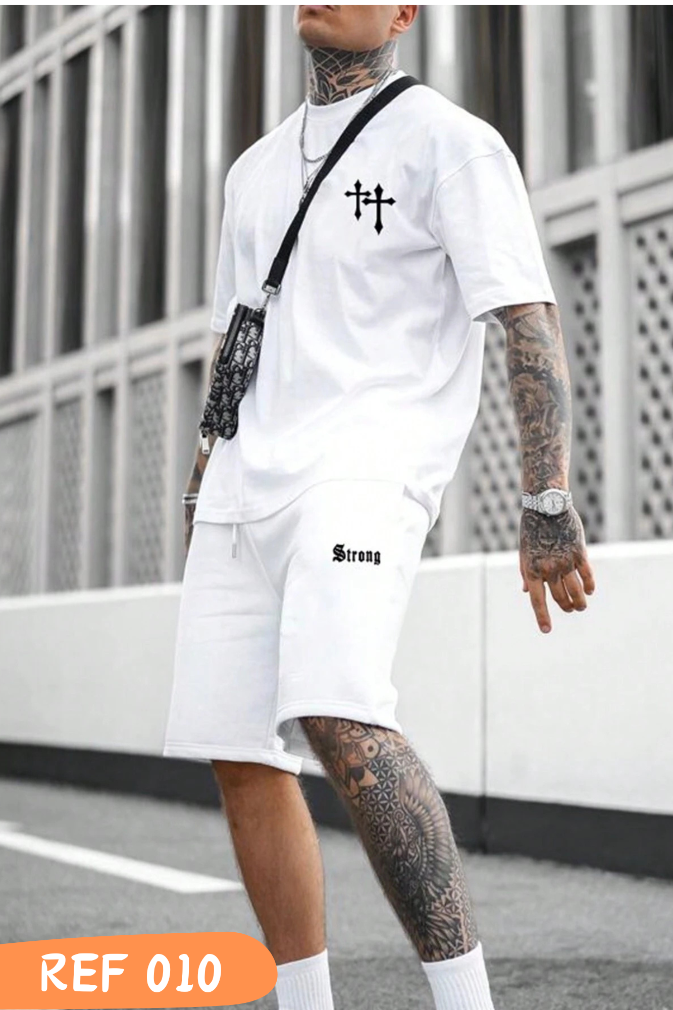 Conjunto camiseta pantaloneta Oversize Premium J7