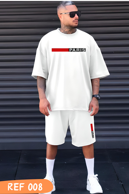Conjunto camiseta pantaloneta Oversize Premium J7