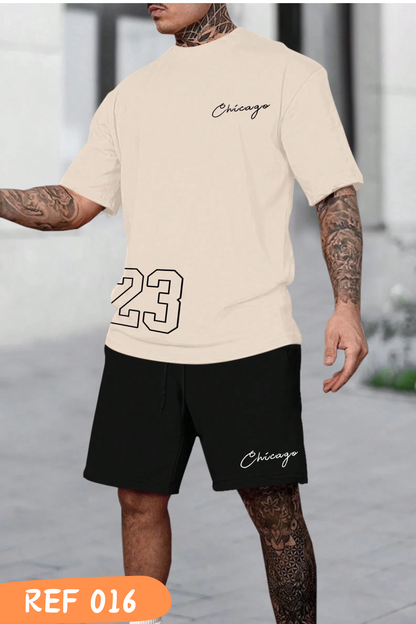 Conjunto camiseta pantaloneta Oversize Premium J7