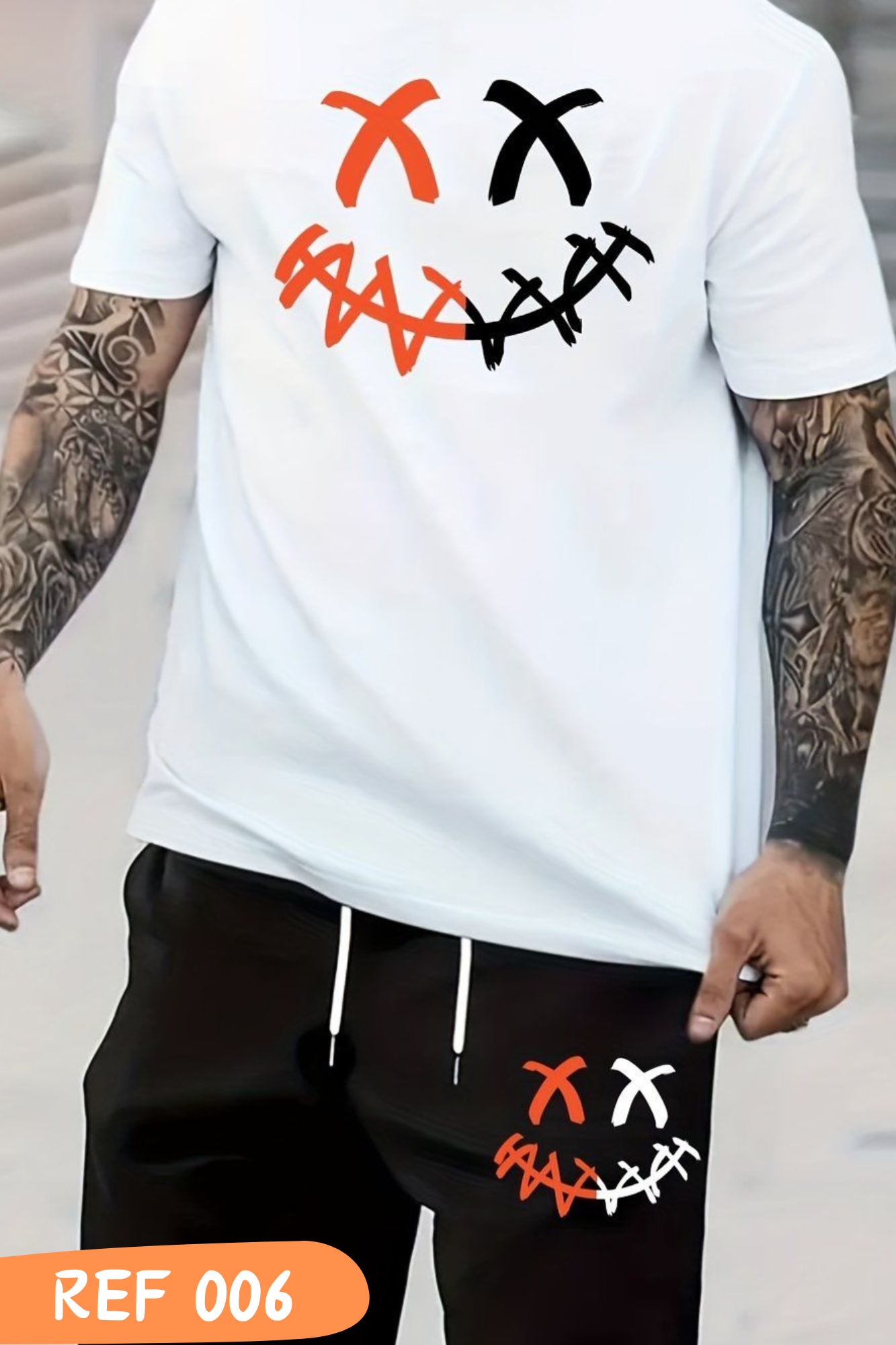 Conjunto camiseta pantaloneta Oversize Premium J7