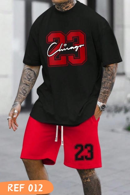 Conjunto camiseta pantaloneta Oversize Premium J7