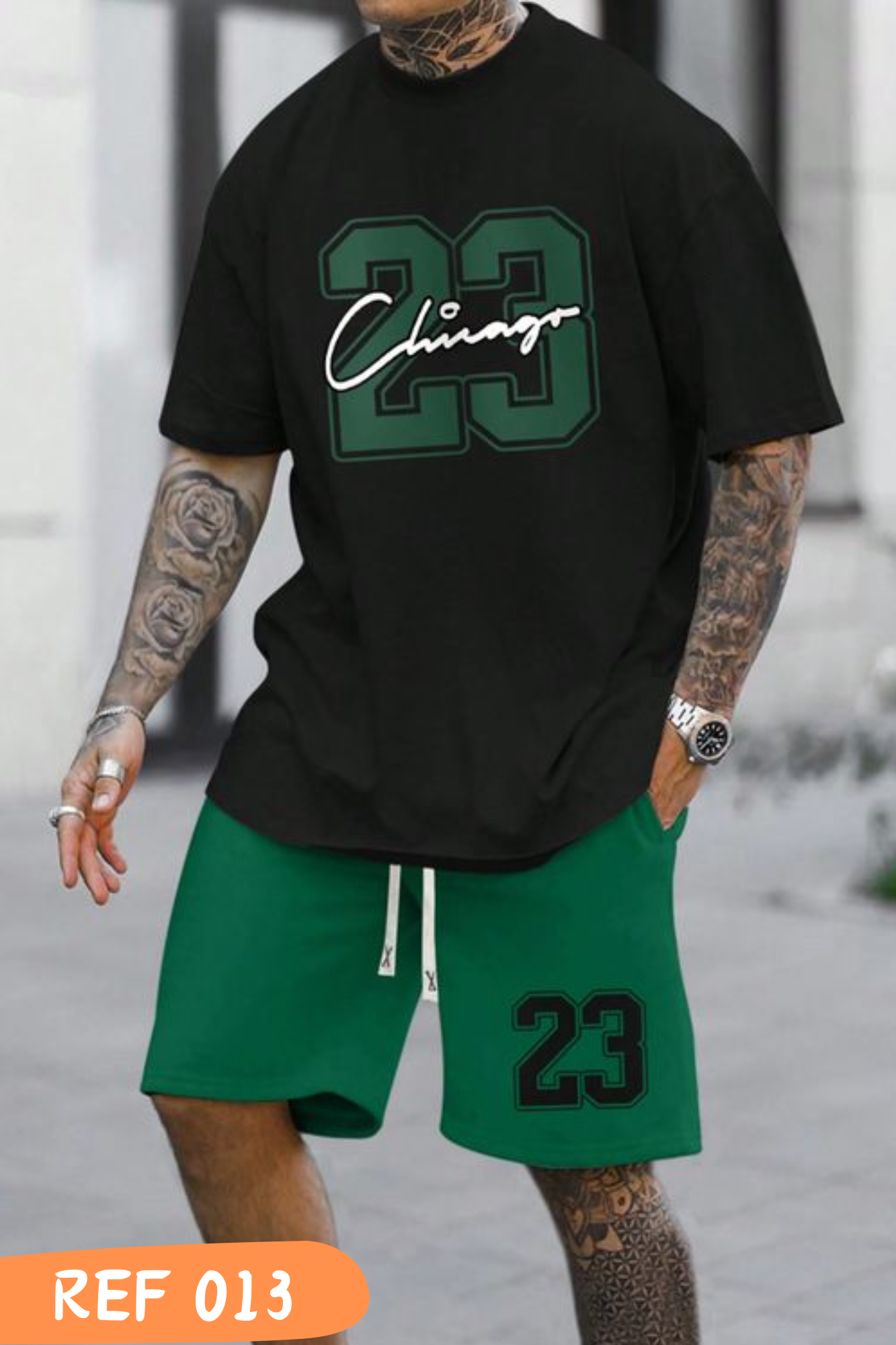 Conjunto camiseta pantaloneta Oversize Premium J7