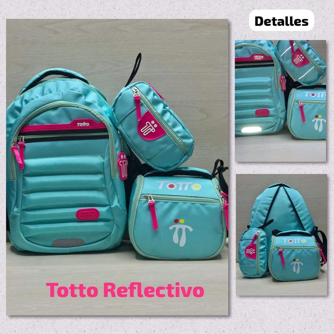 Totto Premium , paga 1 y leva 3 (Compra tu morral y recibe GRATIS la lonchera térmica y la cartuchera)