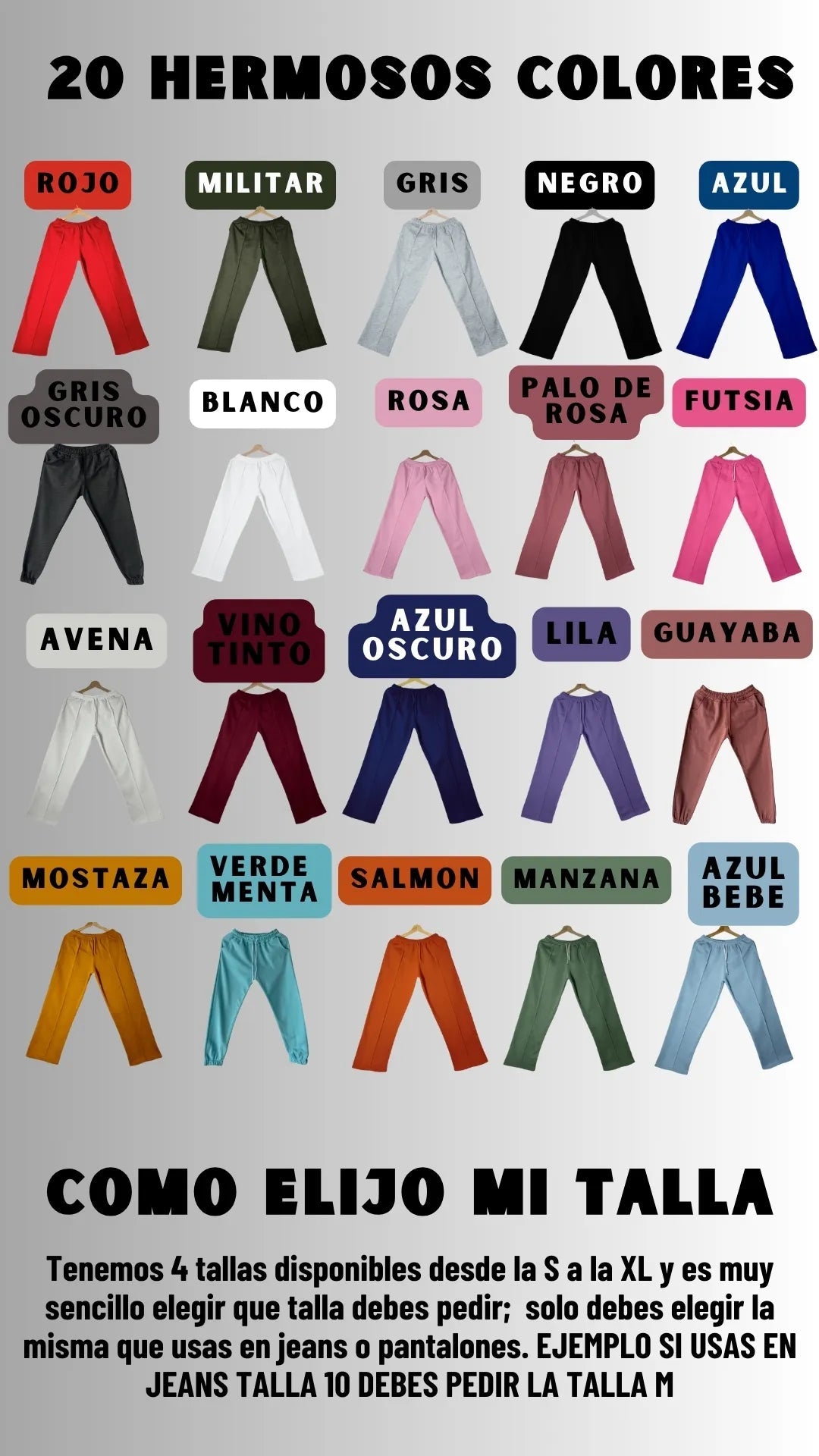 Joggers Mujer Bota Recta Premium Oferta Paga 2 Lleva 3