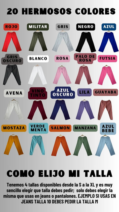 Joggers Mujer Bota Recta Premium Oferta Paga 2 Lleva 3
