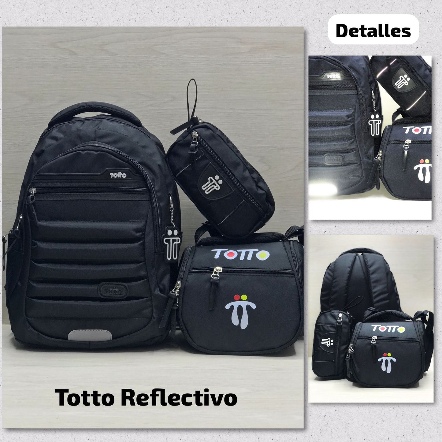 Totto Premium , paga 1 y leva 3 (Compra tu morral y recibe GRATIS la lonchera térmica y la cartuchera)