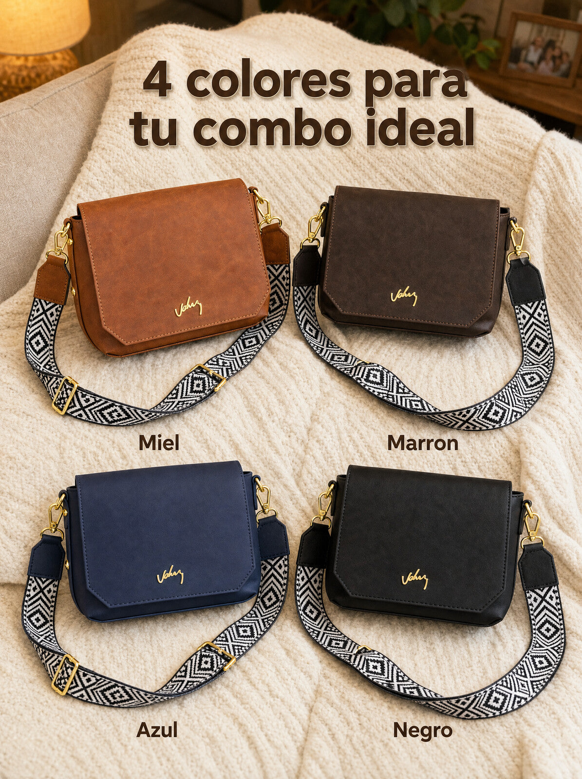Paga 1 y Lleva 2 de Carriel Premium Vélez YZ