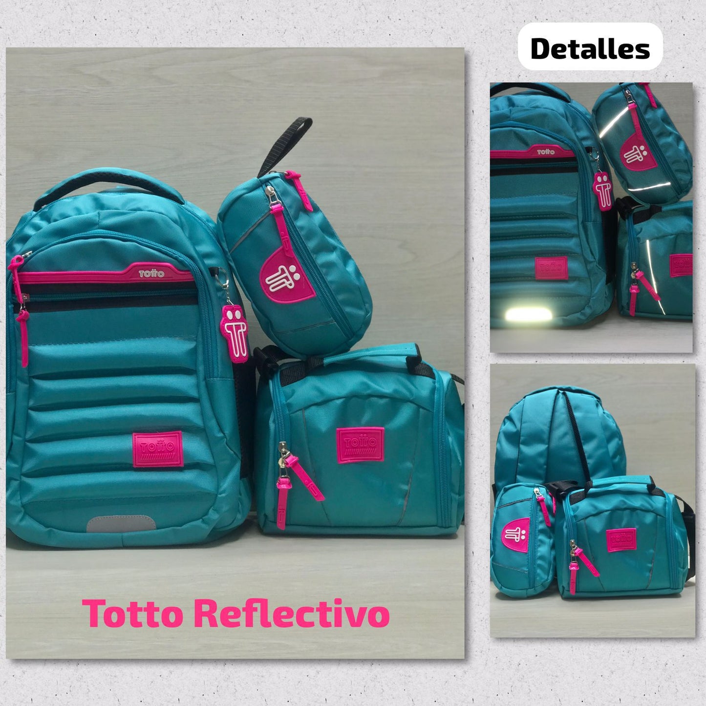 Totto Premium , paga 1 y leva 3 (Compra tu morral y recibe GRATIS la lonchera térmica y la cartuchera)
