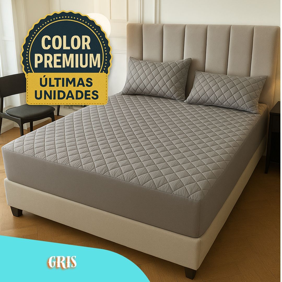 Protector de colchón acolchado antifluidos, Paga 1 lleva 6 productos🔥