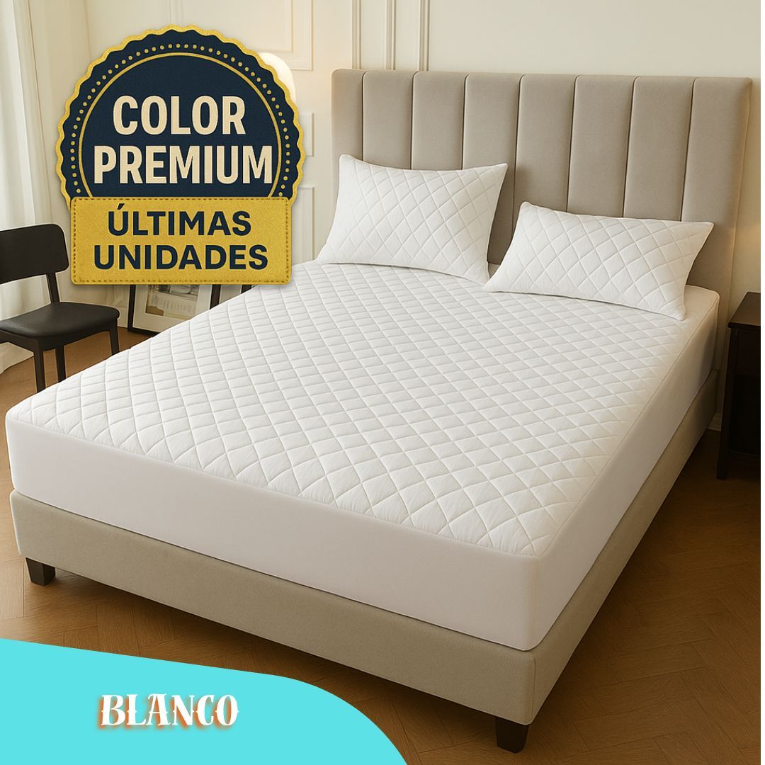 Protector de colchón acolchado antifluidos, Paga 1 lleva 6 productos🔥