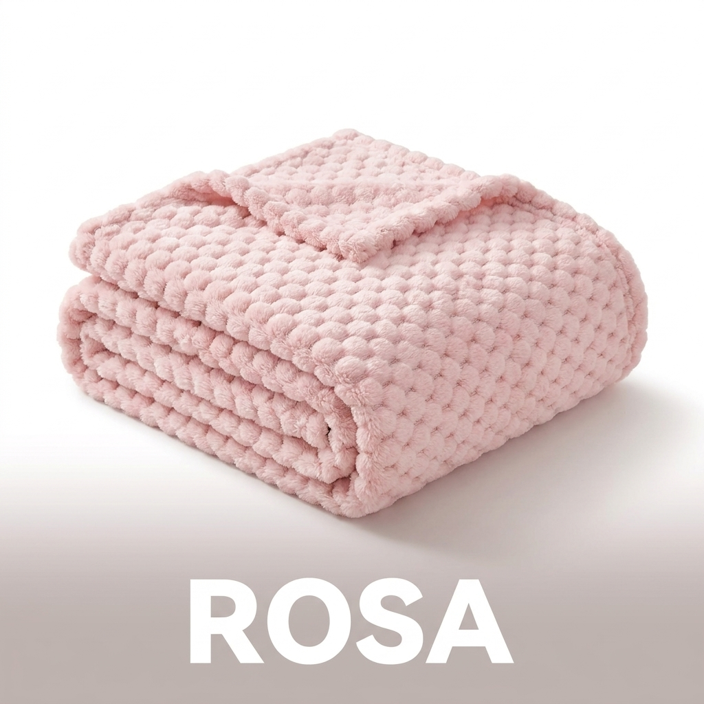 La Cobija Nube Premium 200x200 cm color Rosa - Litper Colombia