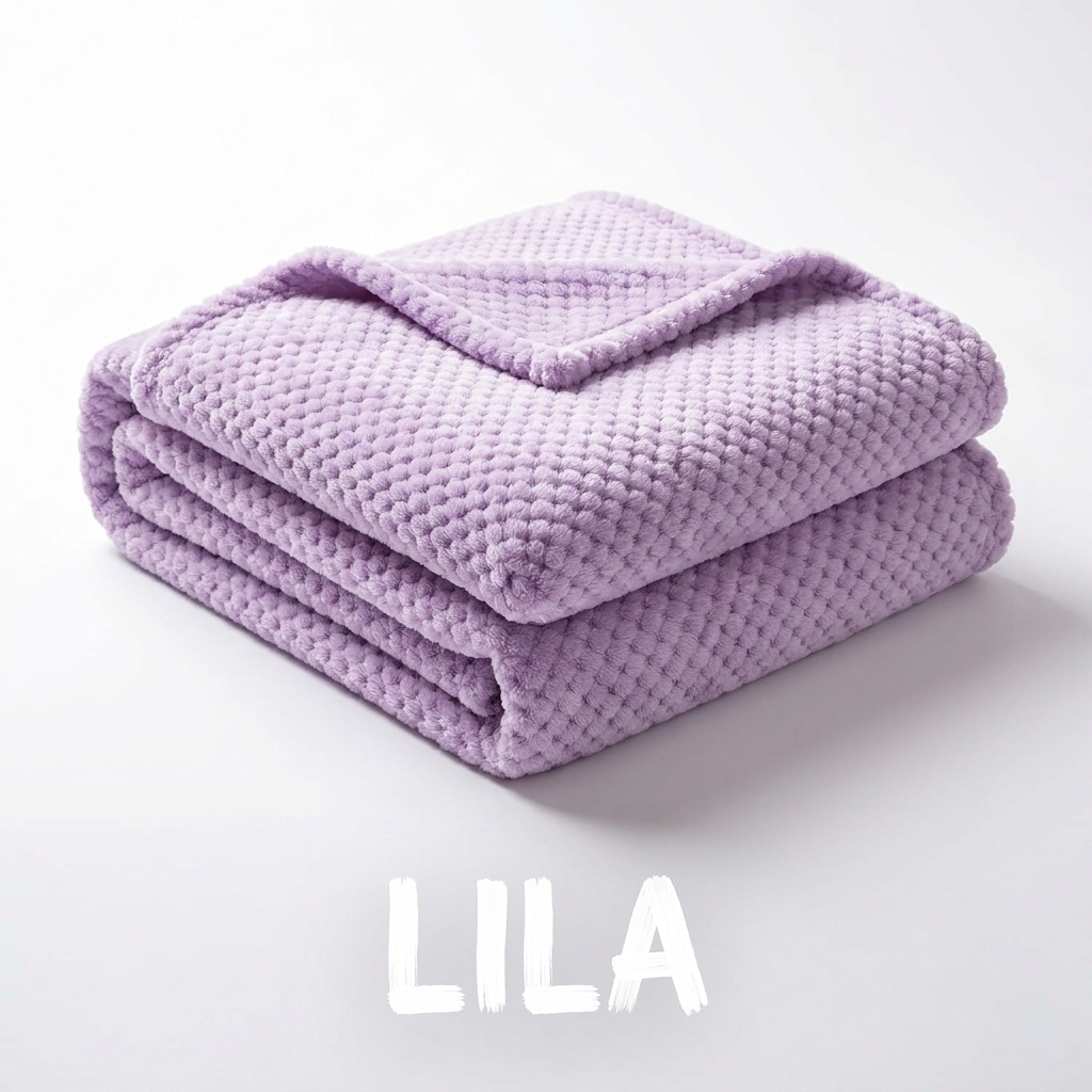 La Cobija Nube Premium 200x200 cm color Lila - Litper Colombia