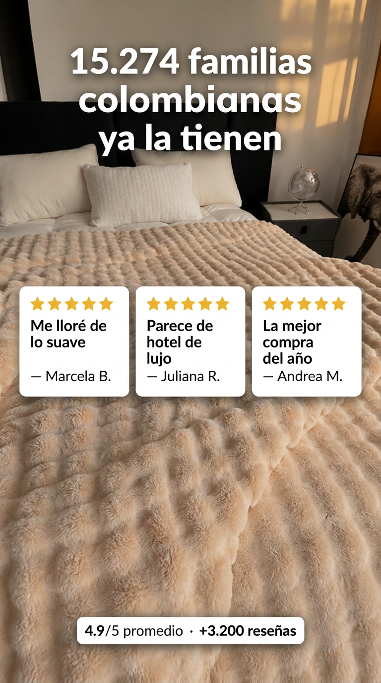 Cobija Burbuja 15274 familias reseñas