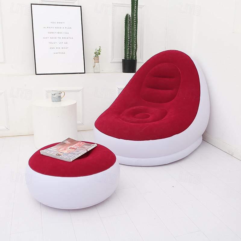 Sillón inflable, lleva GRATIS reposa pies